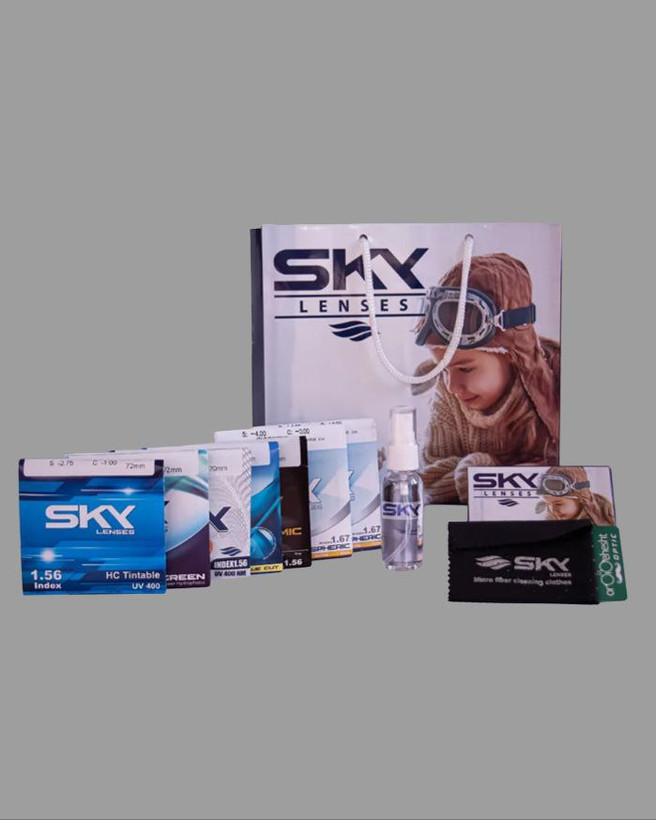 عدسی فشرده 1.67 برند SKY