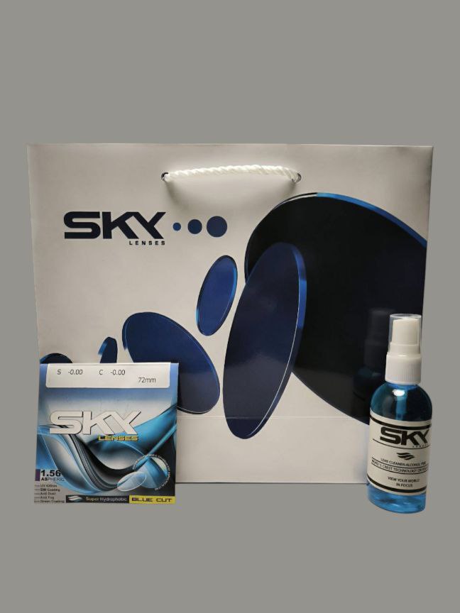 عدسی بلوکات (Bluecut) 1.56 برند SKY