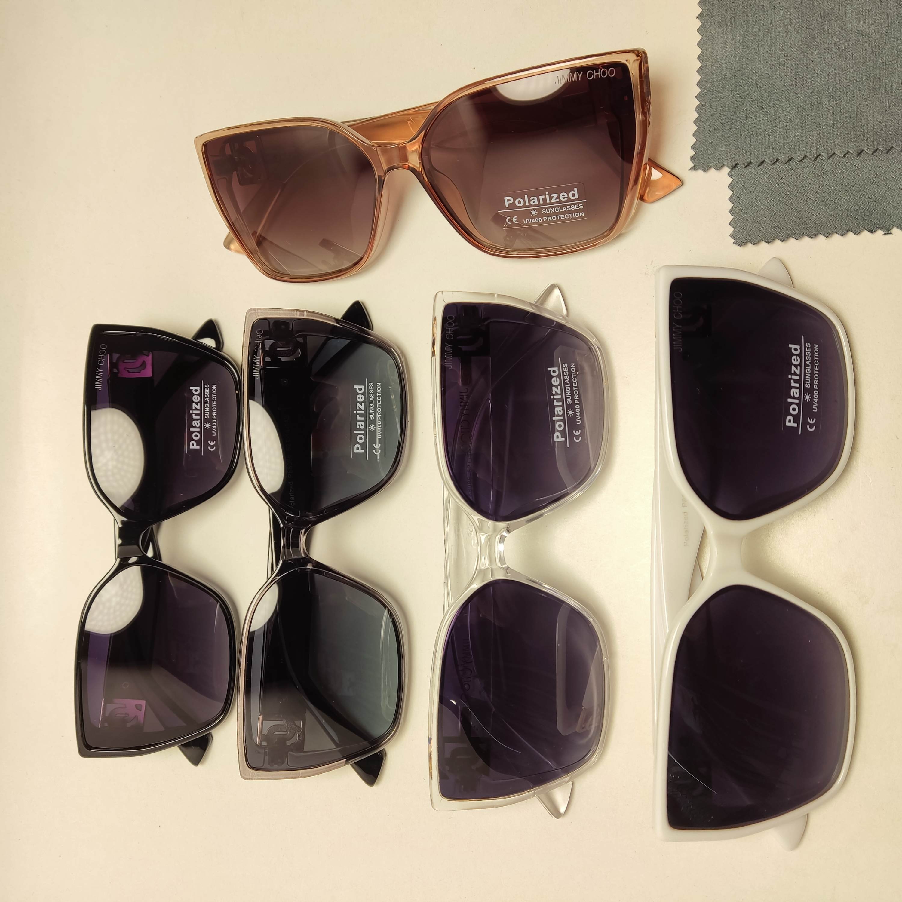 عینک آفتابی پلاریزه زنانه JIMMY CHOO کد 88086