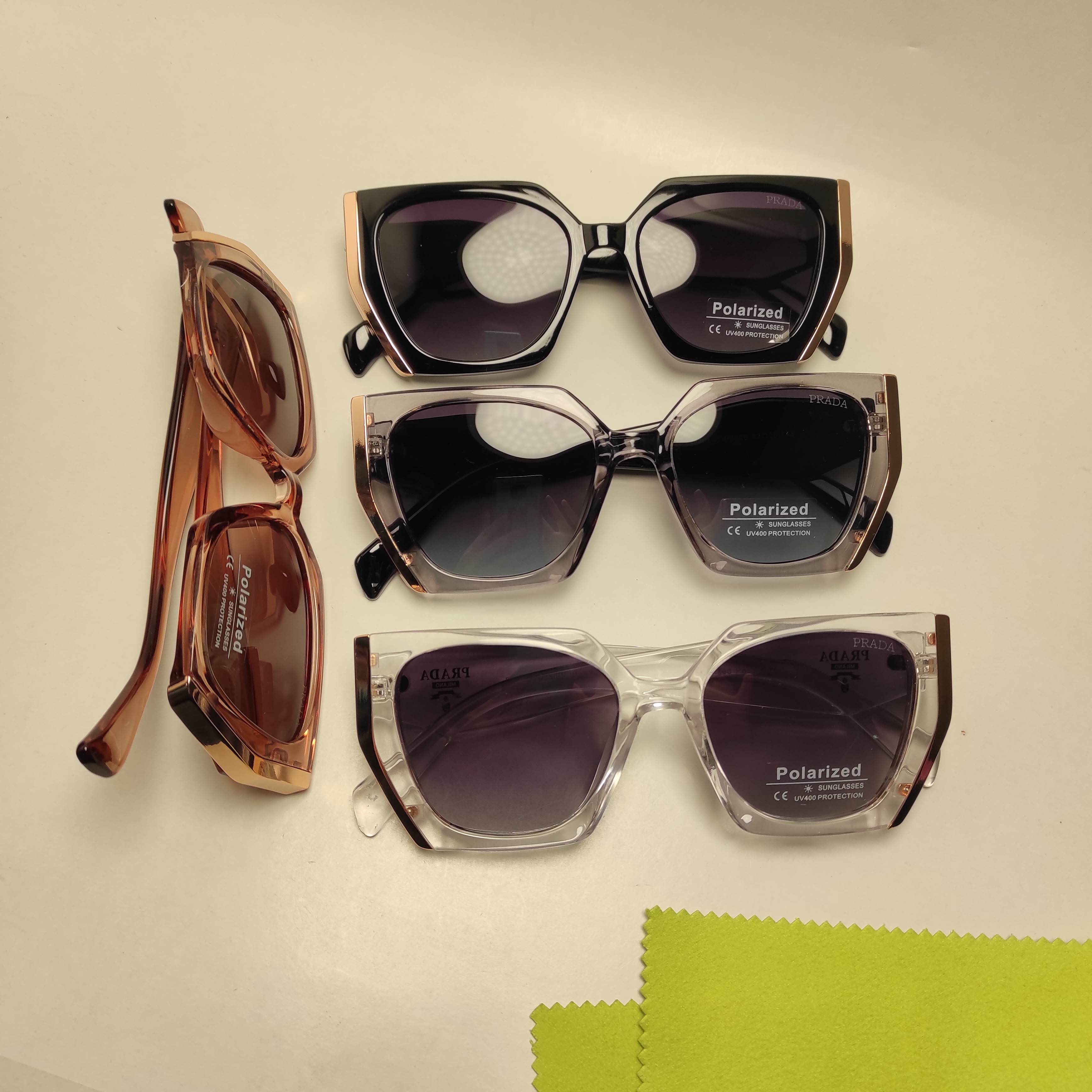 عینک آفتابی زنانه پلاریزد PRADA کد 8828