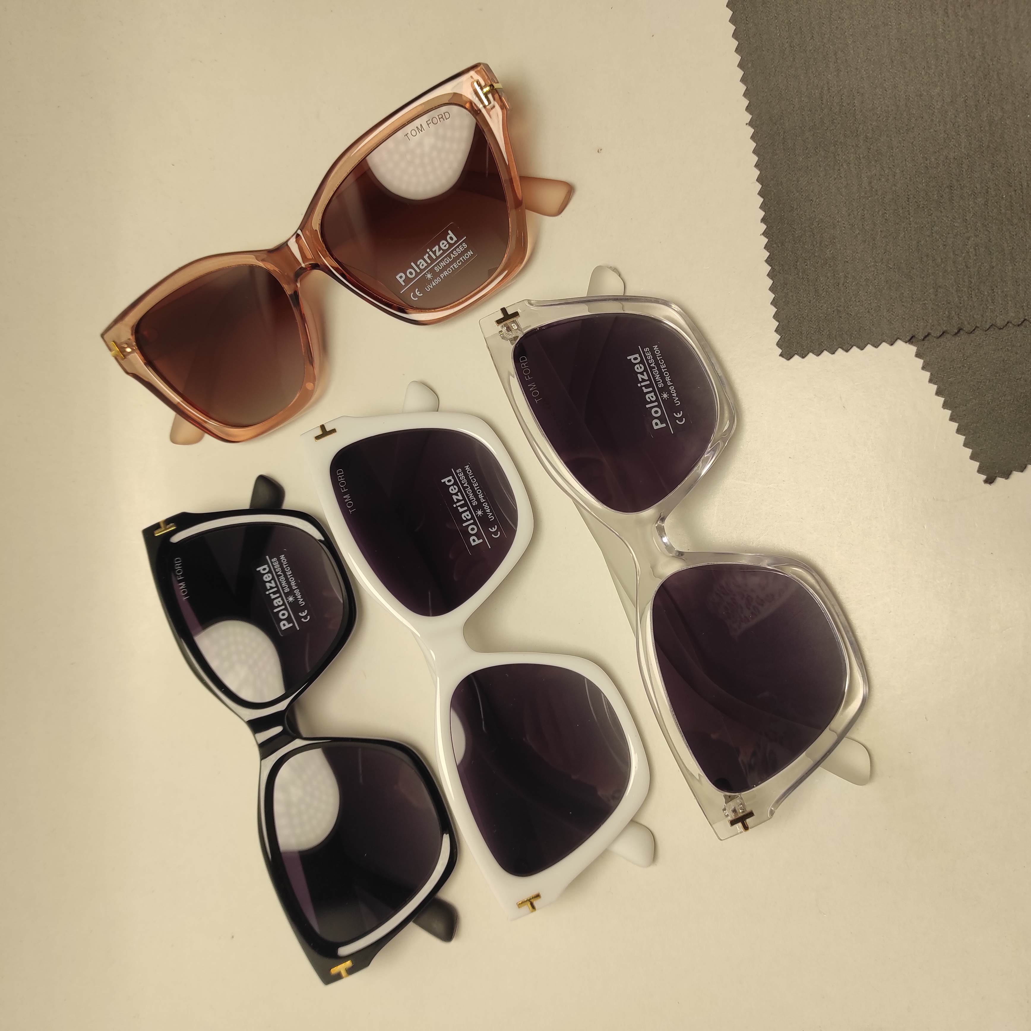 عینک آفتابی پلاریزه زنانه TOM FORD کد 8911
