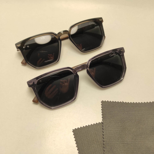 عینک آفتابی دسته چوب CARTIER کد 2508