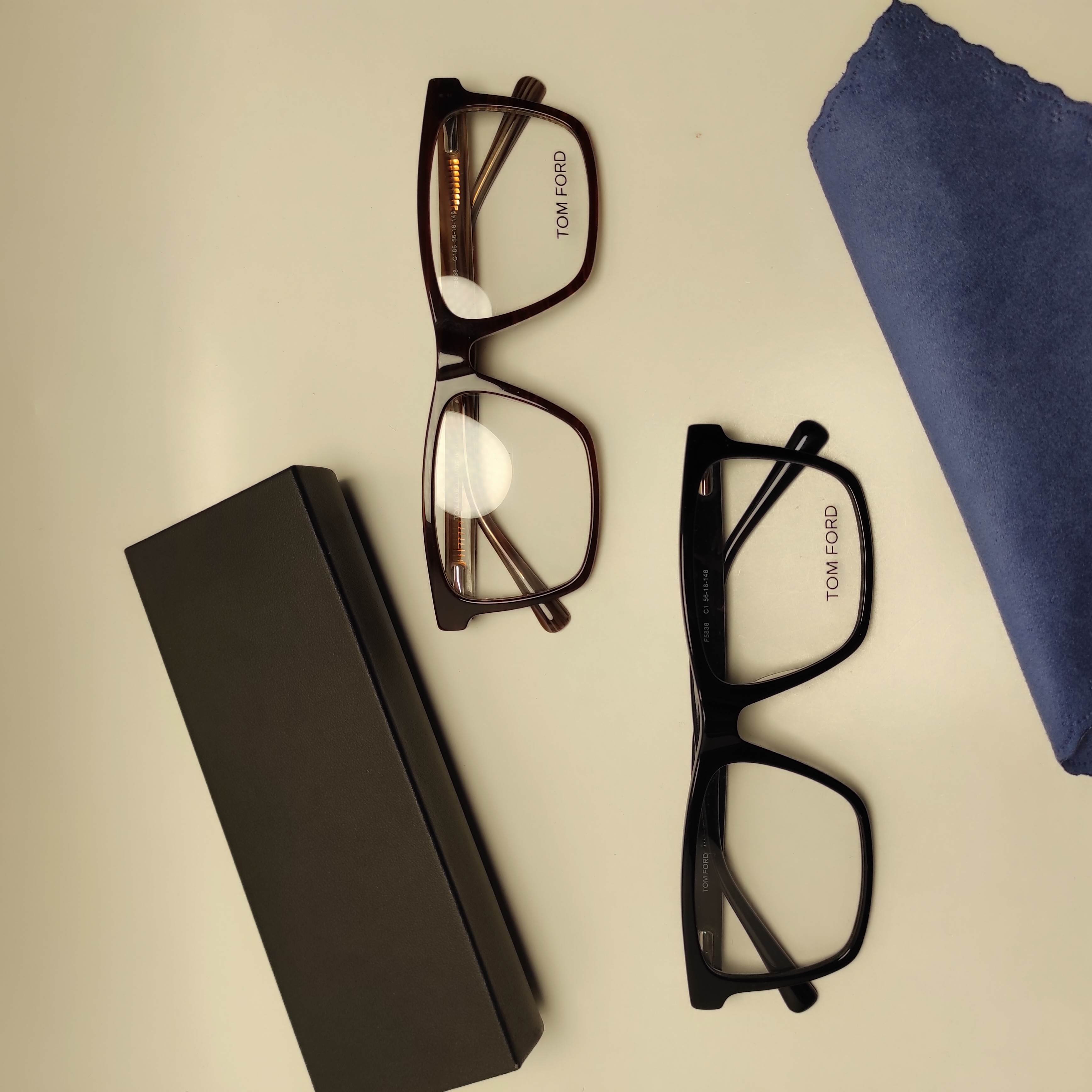 عینک طبی مردانه کائوچو TOM FORD کد 5838