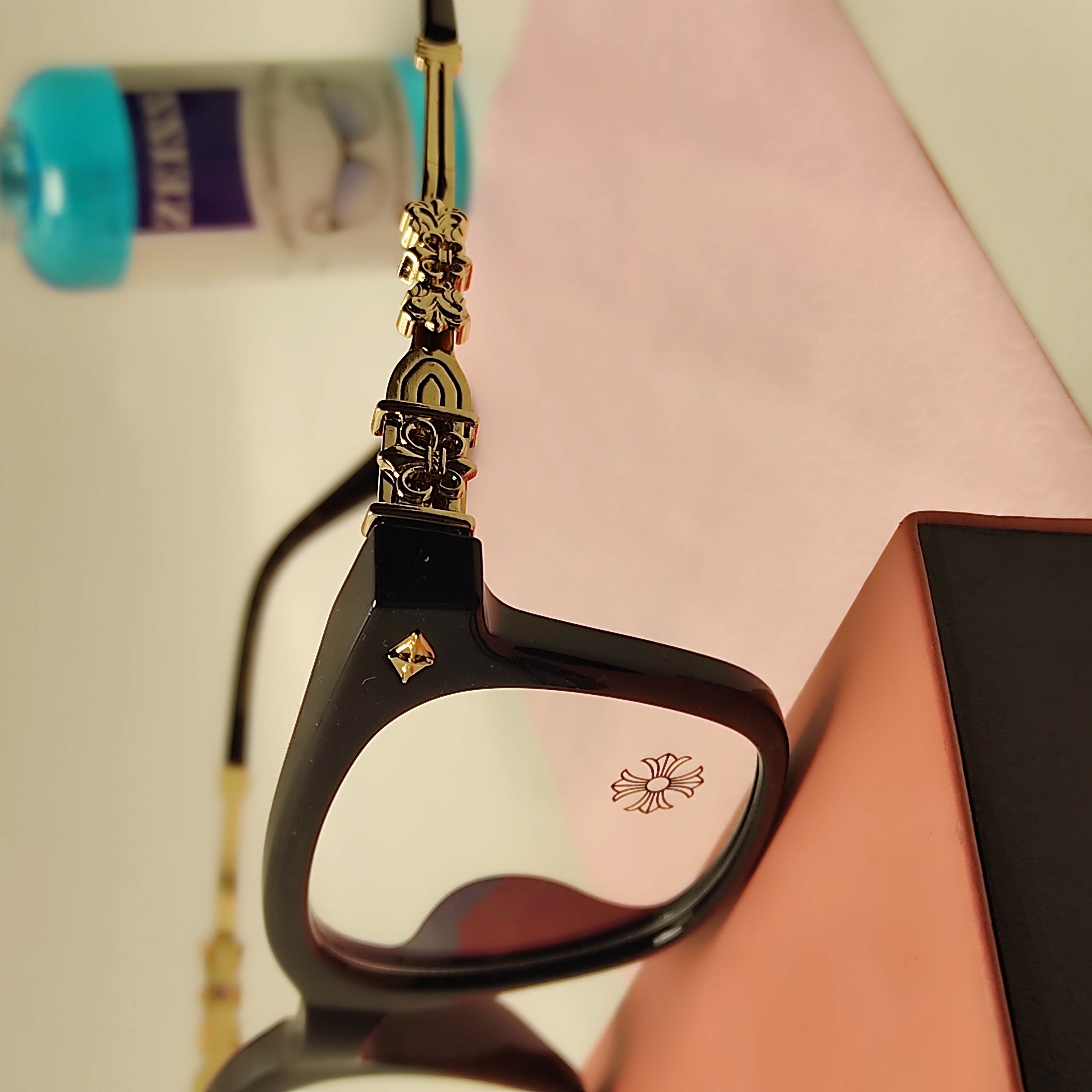 عینک طبی بلوکات کروم هارتز Chrome Hearts کد 9200