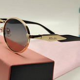 عینک آفتابی فانتزی زنانه باریک PRADA کد 3173