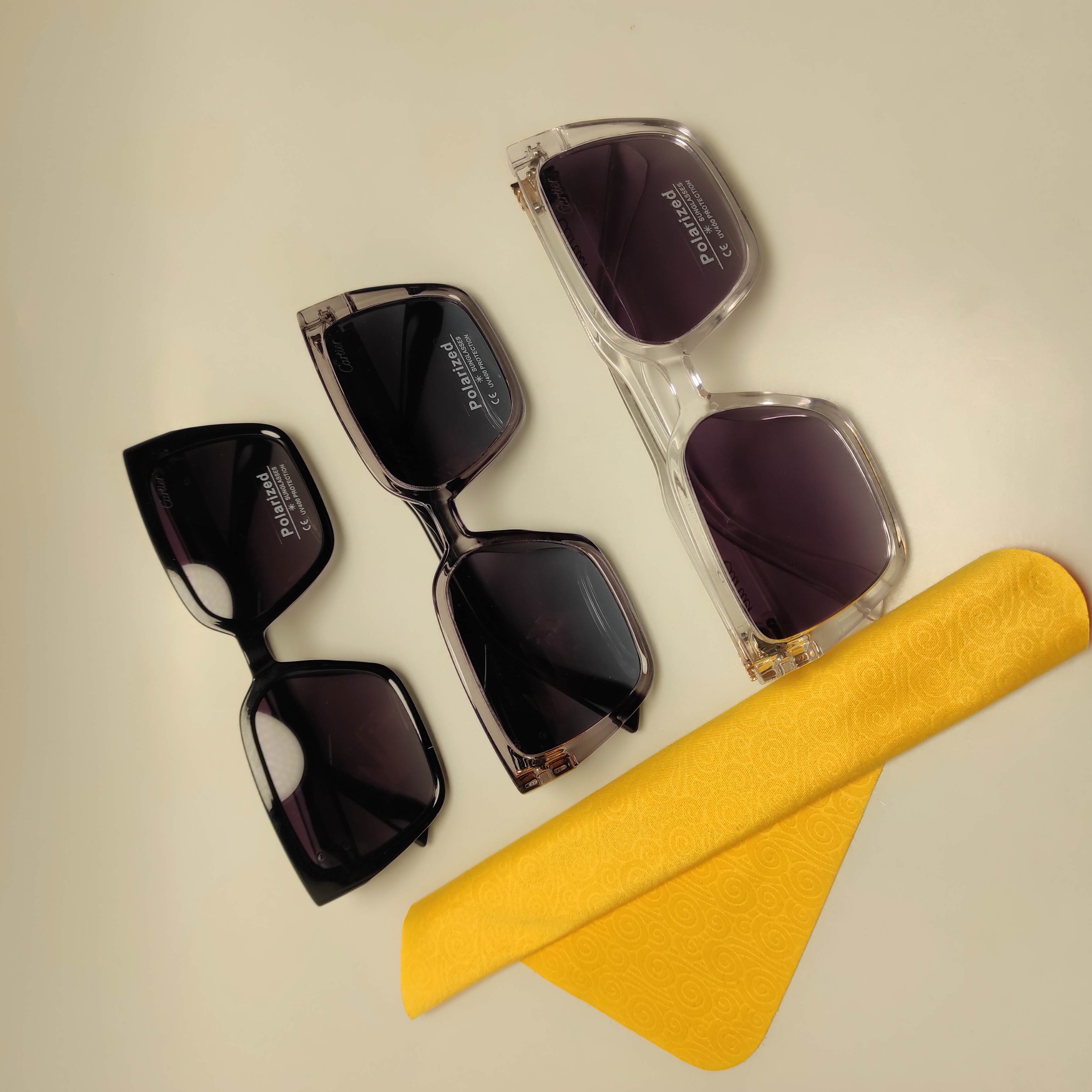 عینک آفتابی پلاریزه زنانه کارتیر Cartier کد 88110