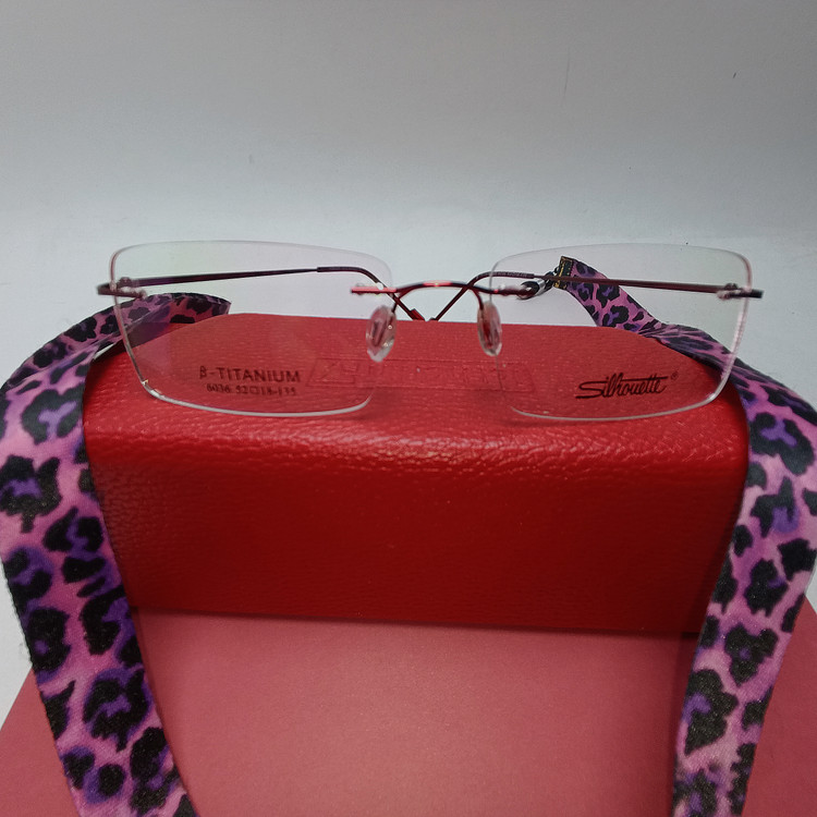 عینک طبی فریم لس سیلوتsilhouetteمدل 6020